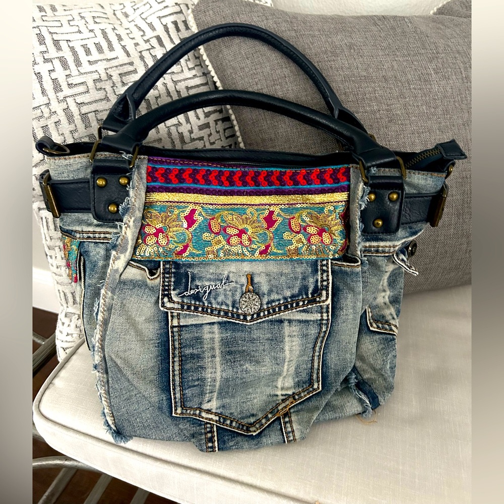 Desigual denim bag